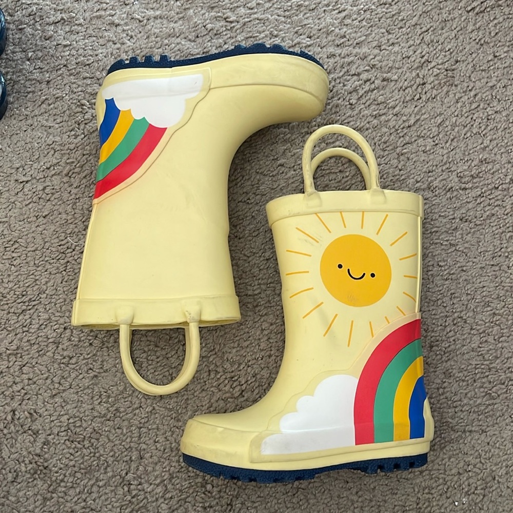 Sz 5 toddler rain boots